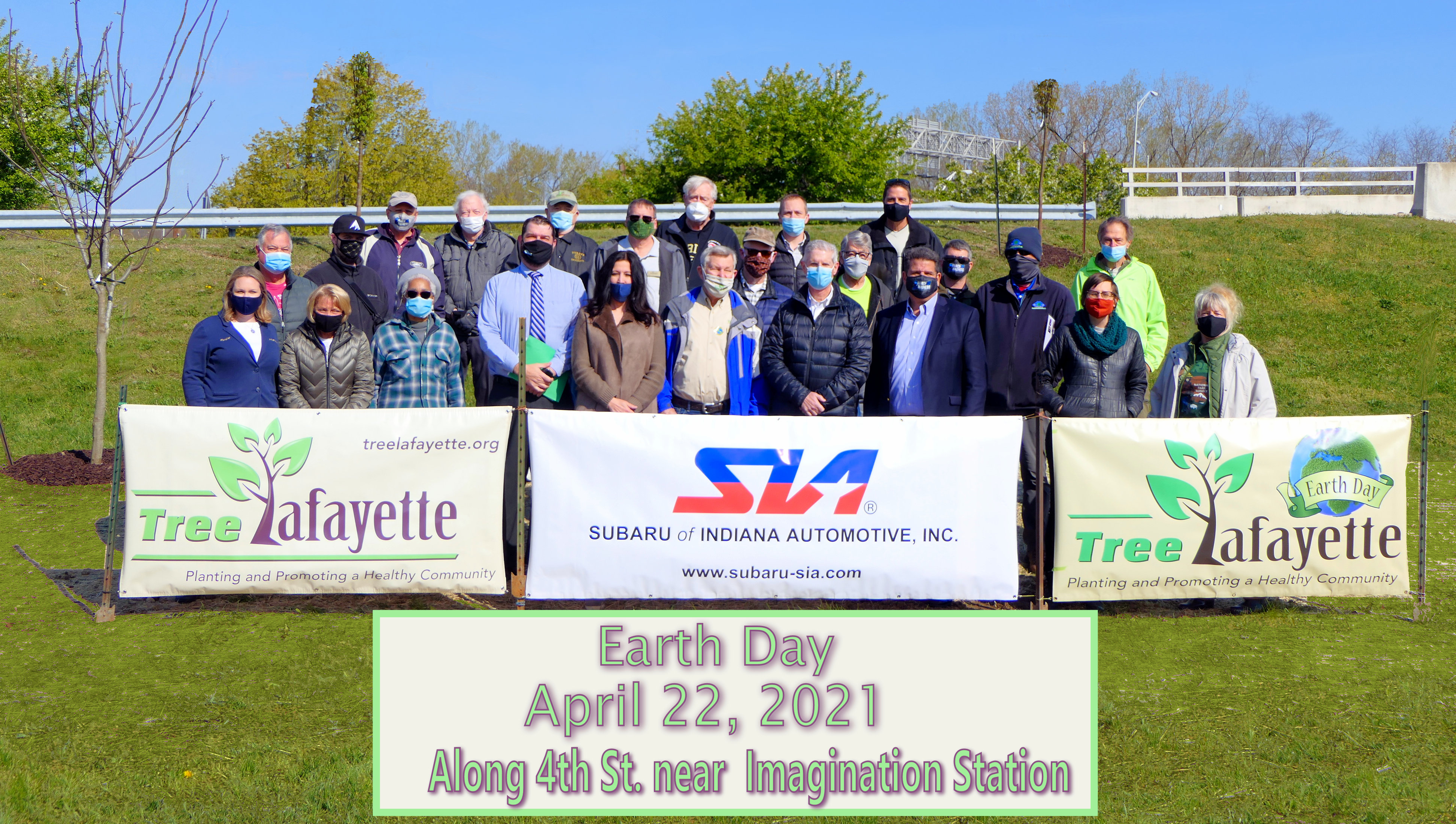 Earth Day 2021 group photo