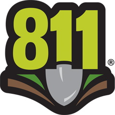 811 Call before you Dig logo