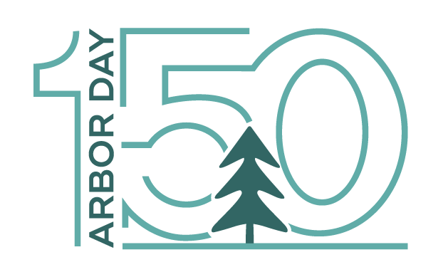 150th Anniversary of Arbor Day logo
