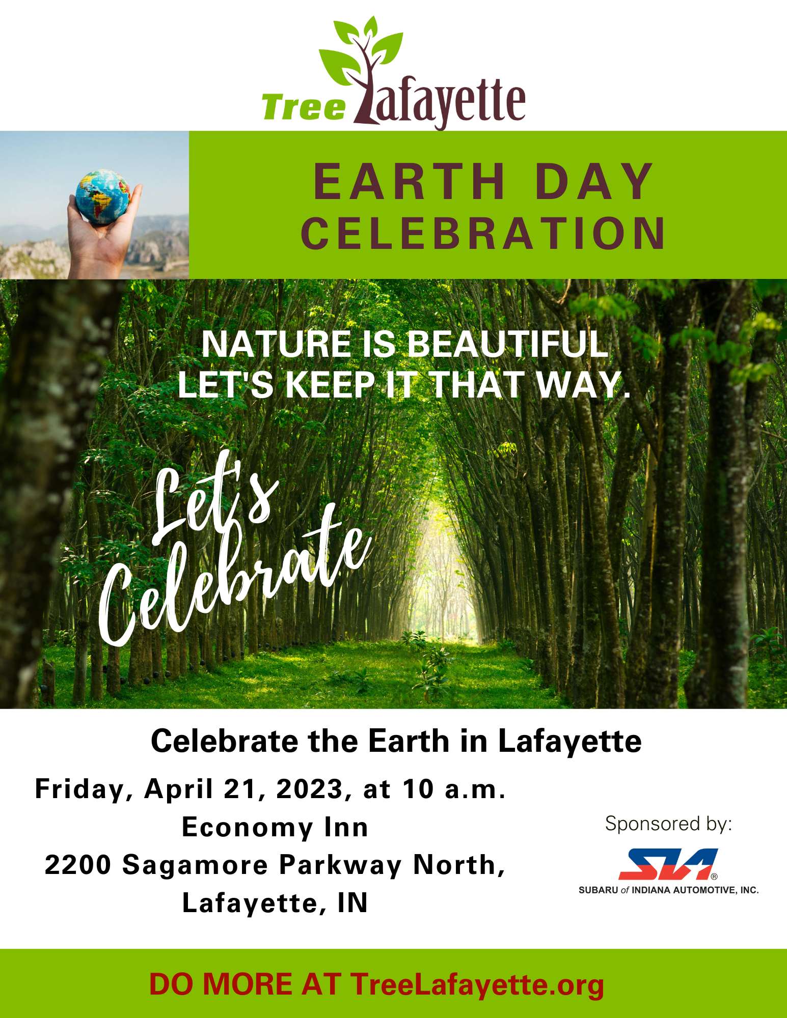 Earth Day 2023 Celebration Flyer