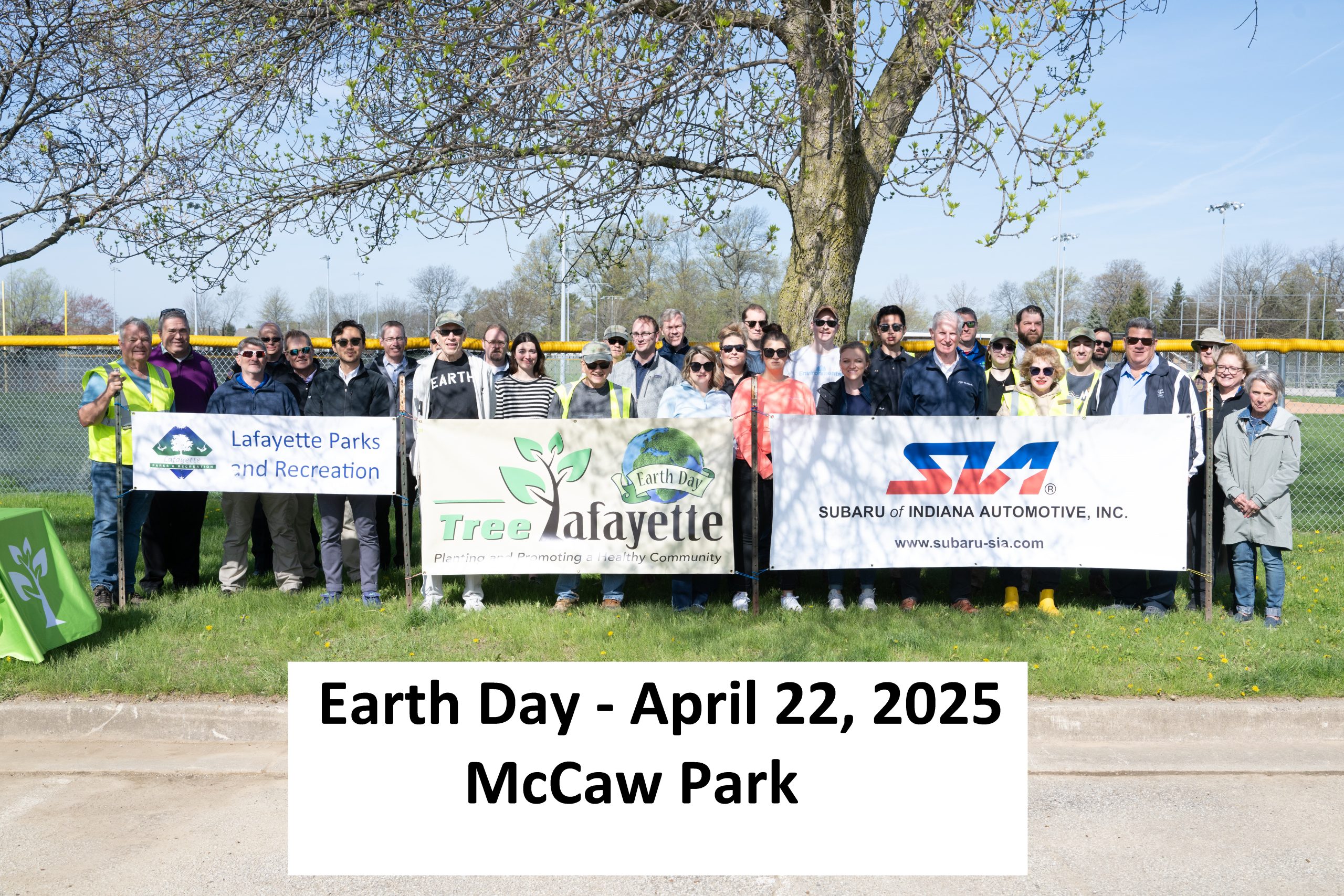 Earth Day 2025 group photo